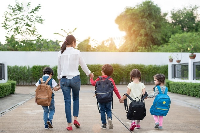 kinderen school