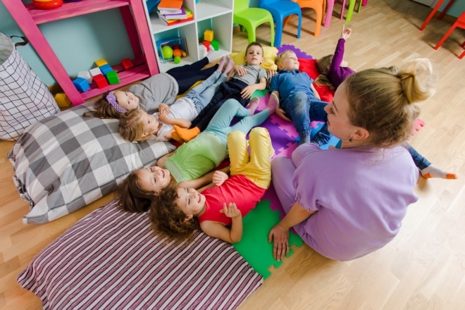 Kinderen in de kinderopvang