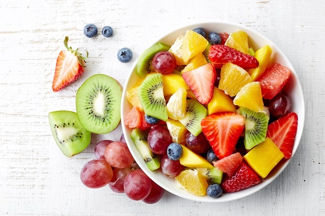 belangrijke vitamines op de groep