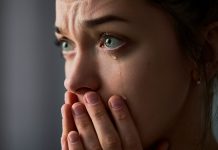 Huilende vrouw