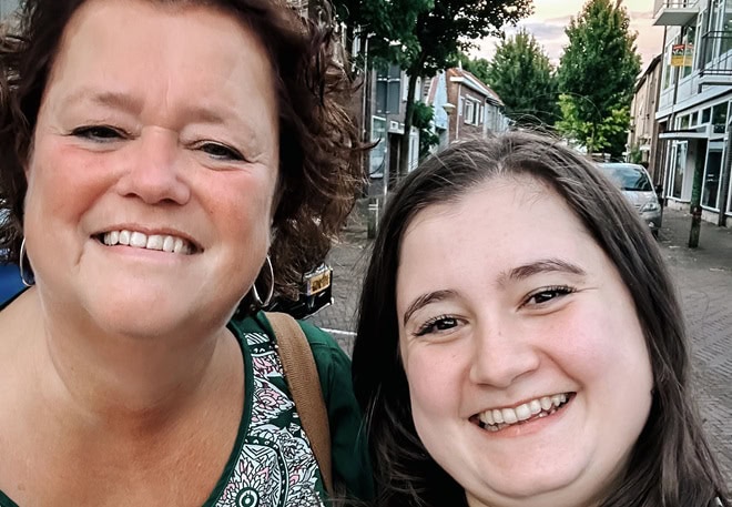 Noeilia en Desiree klein