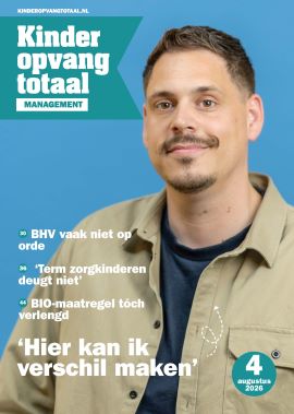 Kinderopvangtotaal Management magazine nr. 4, 2026 covermodel